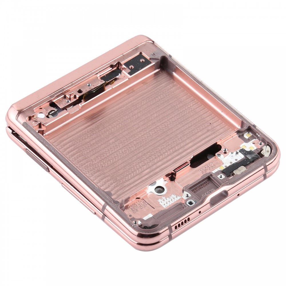 Middle Frame Bezel Plate for Samsung Galaxy Z Flip 5G SM-F707 (Pink) Other Replacement Parts Samsung Galaxy Z Flip